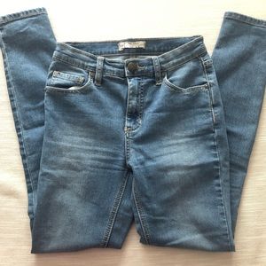 Free People Mid/high-waisted Jeans